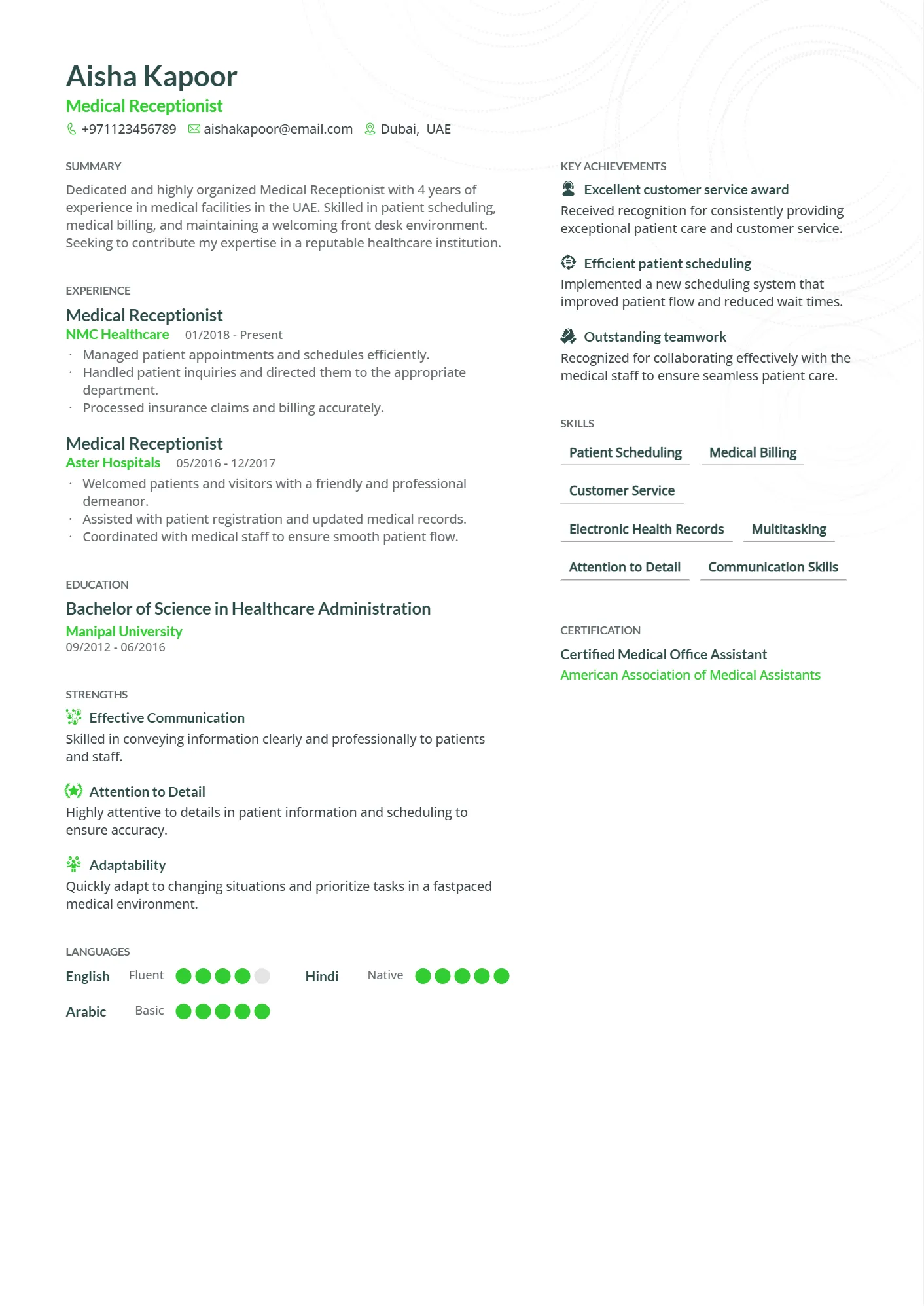 Creative Resume Template